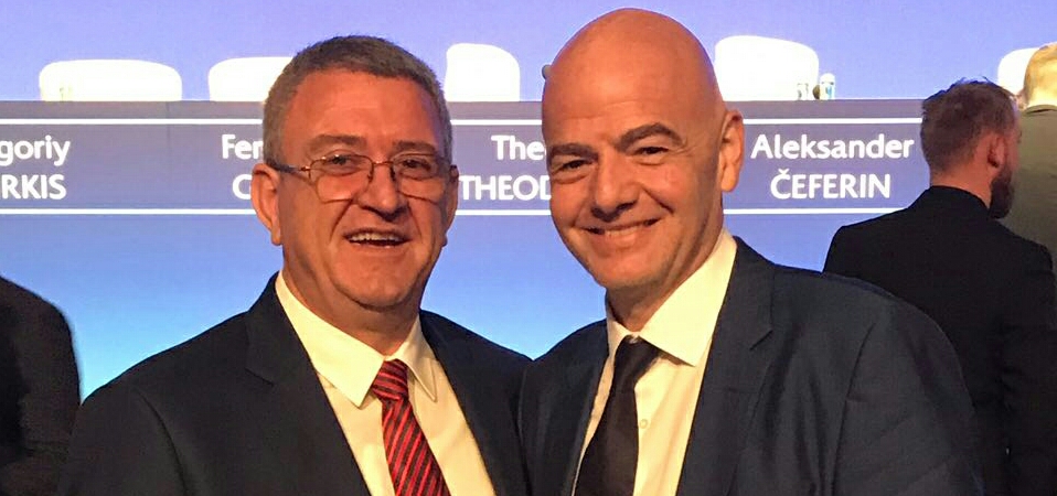Armand Duka, Gianni Infantino
