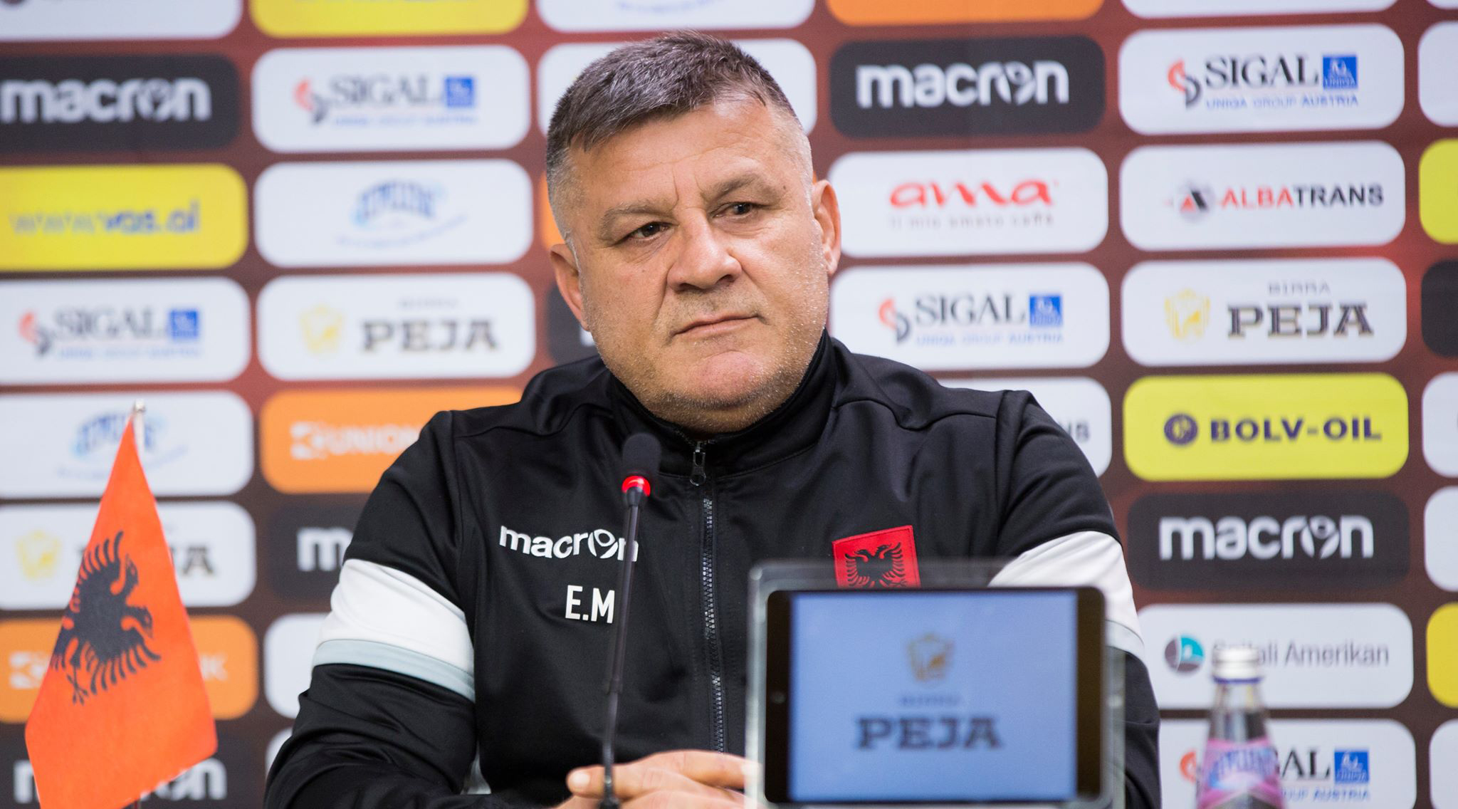 Eqerem Memushaj konference per shtyp 21 shkurt 2018 fshf