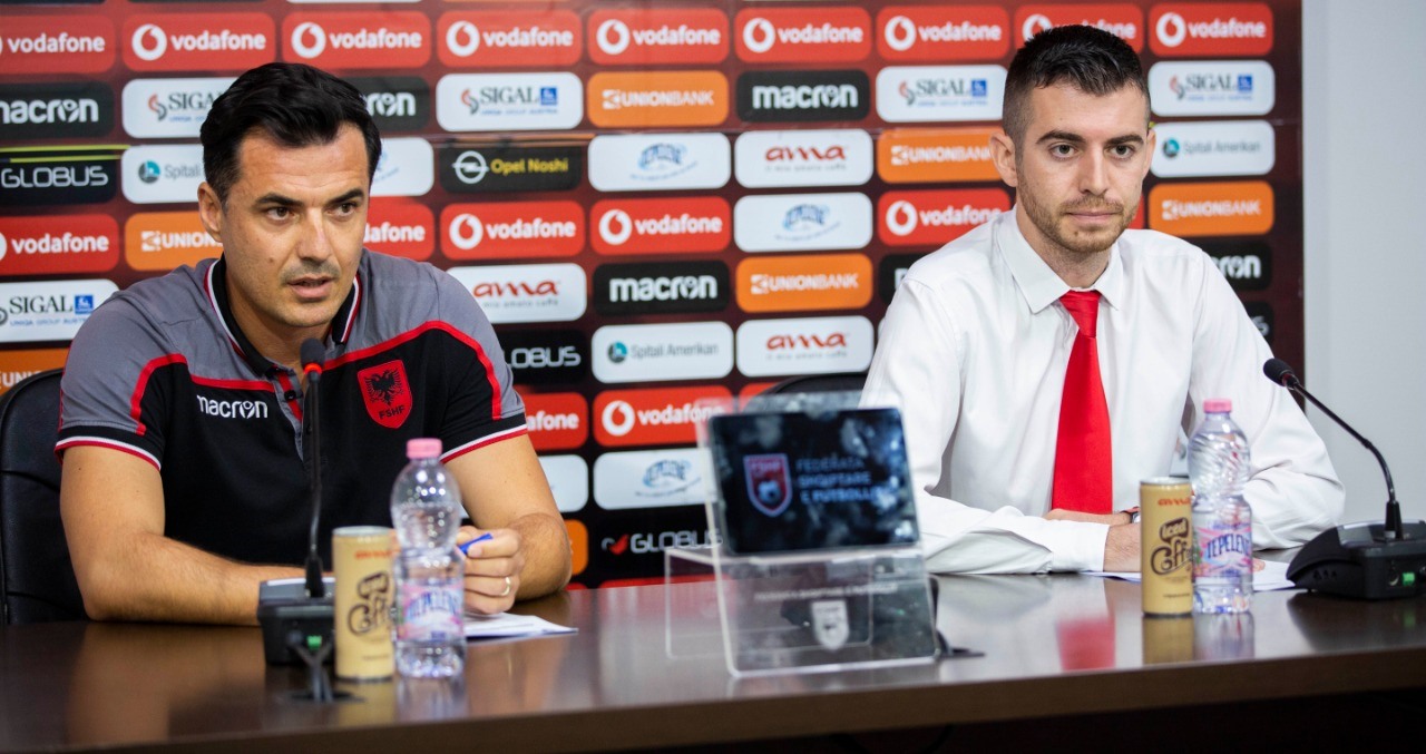 elvin beqiri, erdis cepele ne konference per shtyp, 4 nentor 2019